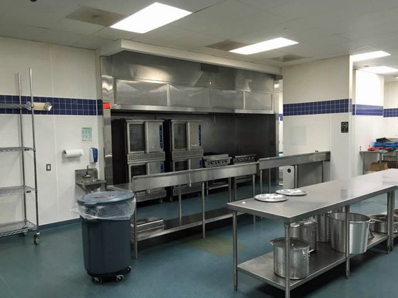 Our new commercial kitchen
