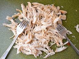 Shredded chicken