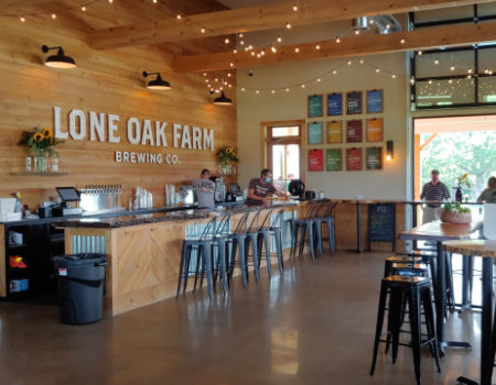 Lone Oak Brewery taproom