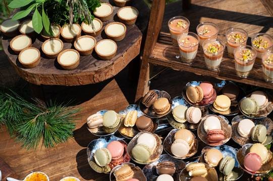 A table with food on it

Dessert Table

Dessert Bar

Holiday Party