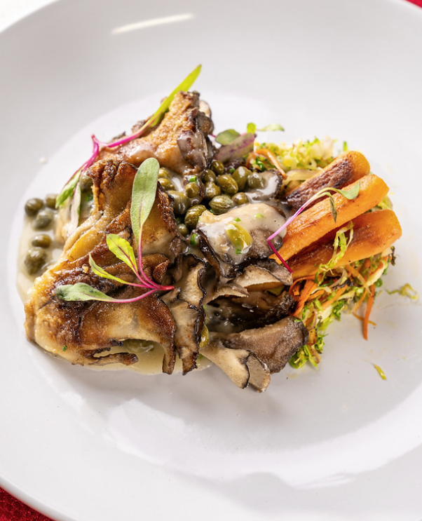 Hen of the Woods Piccata