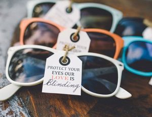 wedding sunglasses favors
